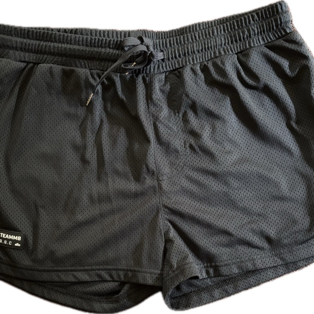 TeamMB Men's Black Athletic Shorts 32x12